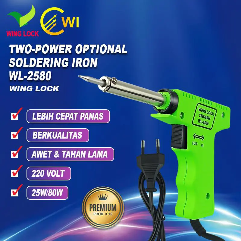 Solder Tembak/Soldering Iron Wing Lock