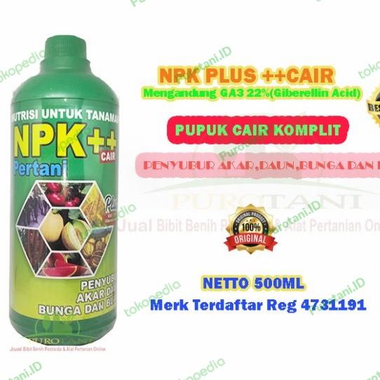 Gambar NPK Cair Plus ZPT ga3 Lengkap dari PUROTANI.ID Kab. Purworejo Tokopedia