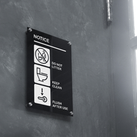 Gambar Sign Notice Toilet Rules Akrilik + Sticker Outdoor Tahan Air - INPI HOUSE dari INPI HOUSE Official Kota Bandung 1 Tokopedia