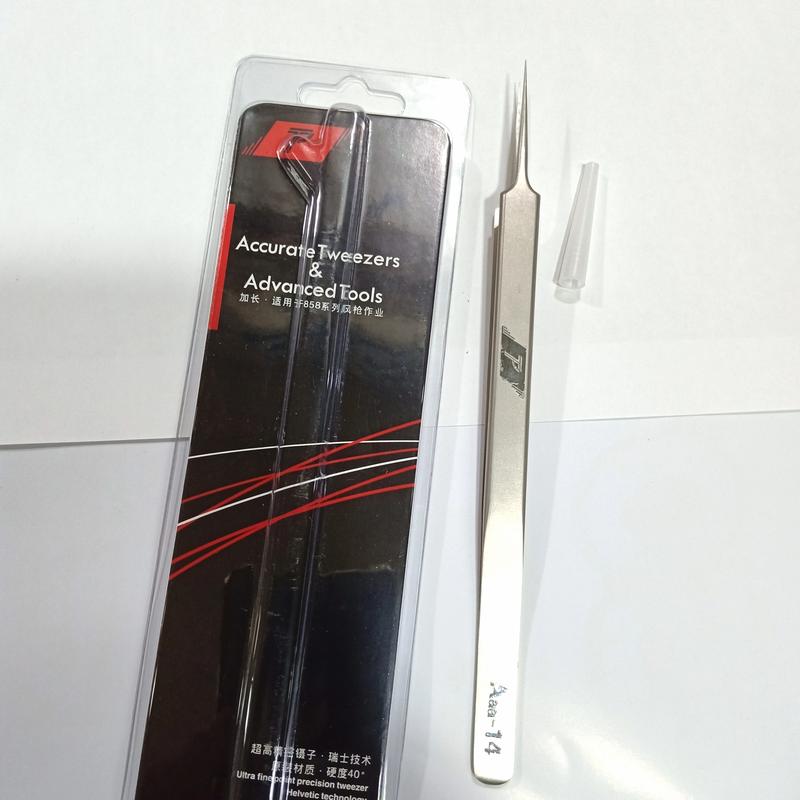 ACCURATE TWEEZERS & ADVANCED TOOLS / PINSET UJUNG LANCIP PANJANG 16CM 0