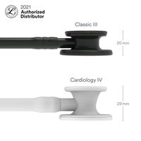 Gambar 3M Littmann Classic III Stethoscope / Stetoskop - SPECIAL BLACK EDITION 5803 dari Littmann Official Store Kab. Bogor 5 Tokopedia