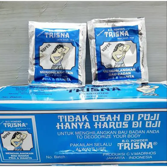 bedak trisna box isi 50s