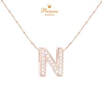 Gambar Liontin Inisial N Berlian PDLTX4213 Princess Jewellery - Rose Gold dari Princess Jewellery Online Kota Administrasi Jakarta Selatan 1 Tokopedia