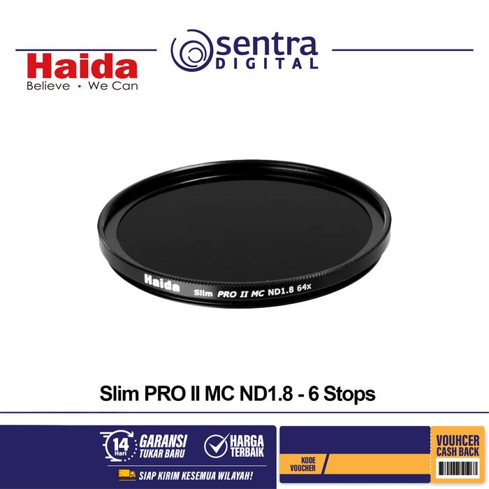 Gambar Haida Slim PRO II MC ND64X 40.5mm - HD2018 Filter dari Sentra Digital Kota Surabaya Tokopedia