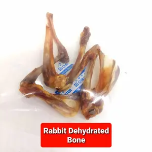 RumahBully | Rabbit Dehydrated Bone Dog Snack Tulang Gigitan Anjing