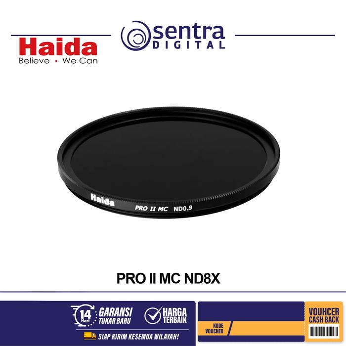 Gambar Haida PRO II MC ND8X 58mm - HD2012 Filter dari Sentra Digital Kota Surabaya Tokopedia
