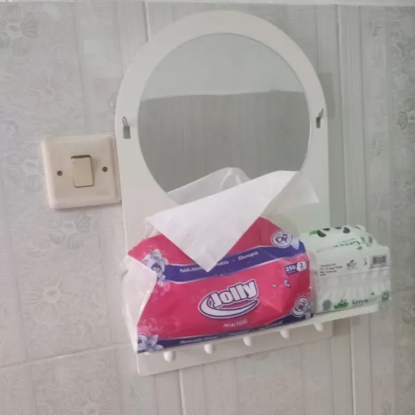 Rak Gantung Cermin Kamar Mandi 3