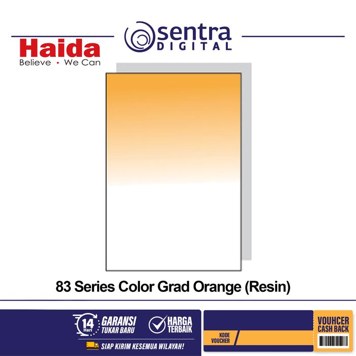 Gambar Haida 83 Series Color Grad Orange (Resin) - HD1024E Filter dari Sentra Digital Kota Surabaya Tokopedia