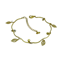 Gambar Gelang Wanita Lapis Emas 18K Rumbai Daun - Vee Bracelet dari Vee Jewelry Store Kota Bekasi 3 Tokopedia