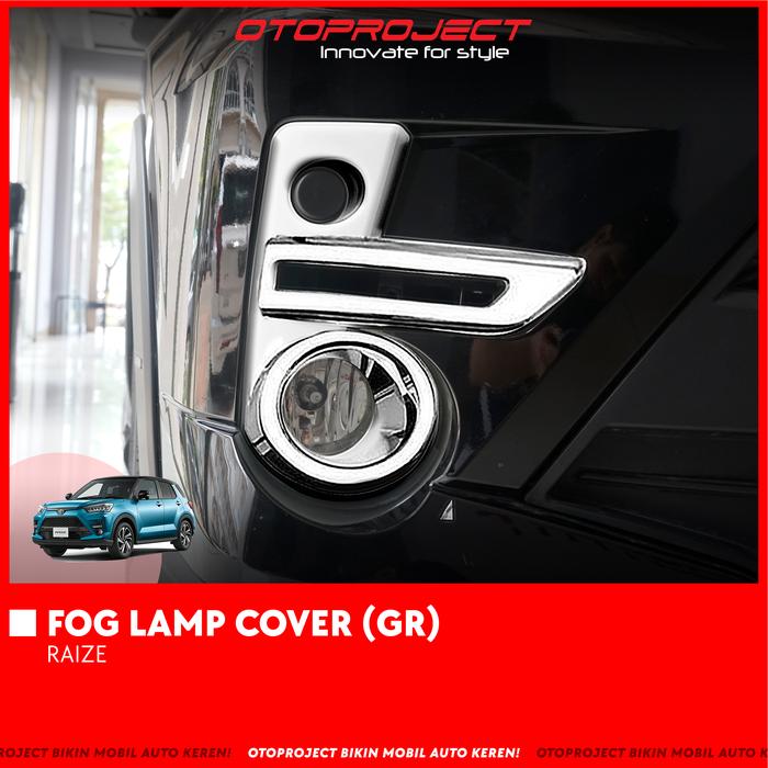 Gambar Otoproject - Fog Lamp Cover Raize Gr Chrome | Cover Lampu Kabut Raize GR dari Otoproject Kab. Tangerang Tokopedia