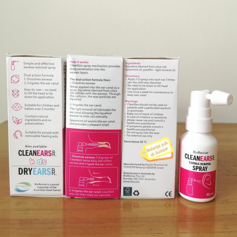 CLEAN EARS (Semprotan Pembersih Telinga) Earwax Removal Spray - 30 mL 3