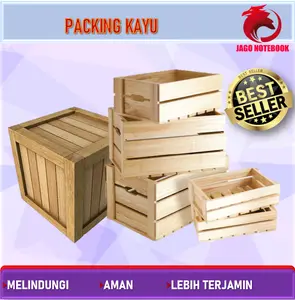 Packing Kayu khusus Untuk perlindungan pengiriman Laptop