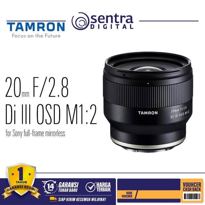 Gambar Tamron for Sony E Mount 20mm f2.8 Di III OSD GARANSI RESMI dari Sentra Digital Kota Surabaya Tokopedia
