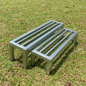 Rak Bunga Tanaman Minimalis - Rak Besi Unik Pot 100cm isi 2 rak