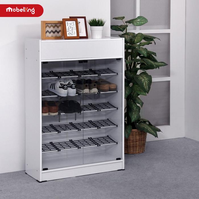 Gambar Mobeliving - Rak / Lemari Sepatu dari Mobeliving Furniture Kab. Bogor Tokopedia