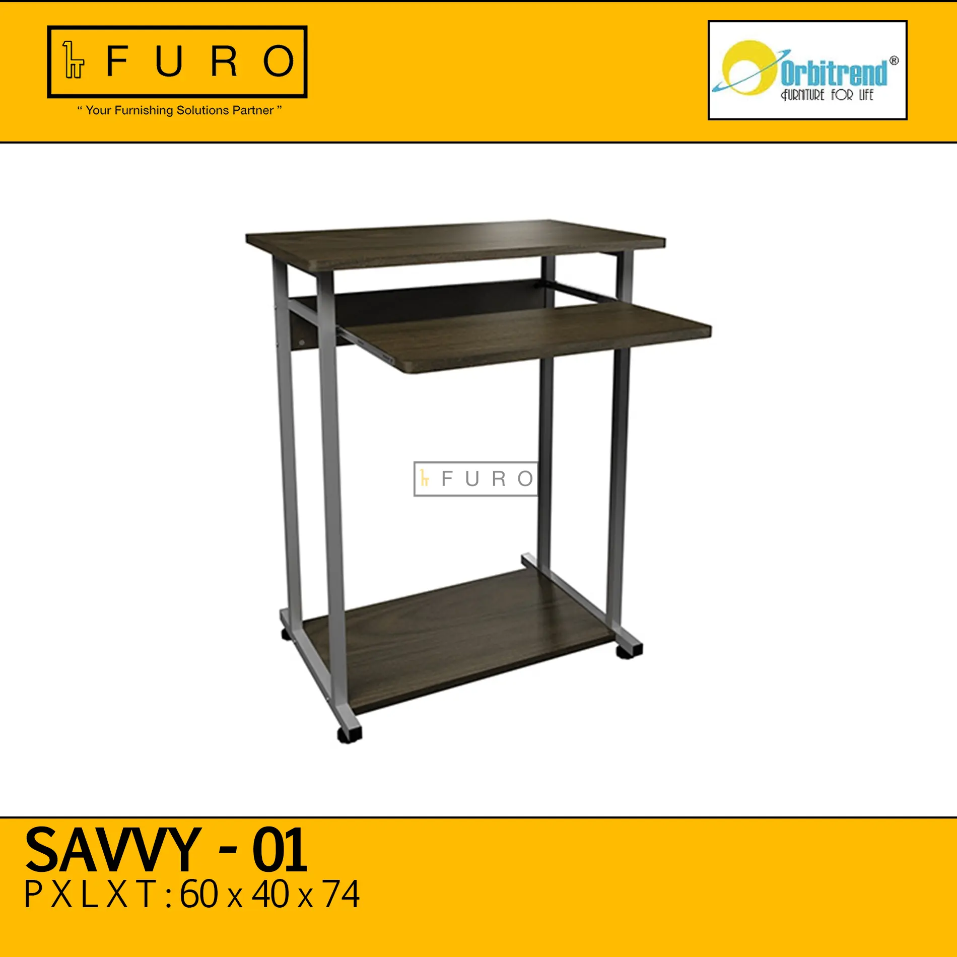 Meja Komputer SAVVY - 01 ORBITREND | FURO