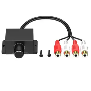Car Power Amplifier Volume Input Output Regulator Potentiometer RCA