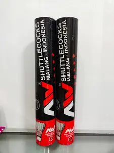 Shuttlecock AW Black 12 pcs dengan Speed 77