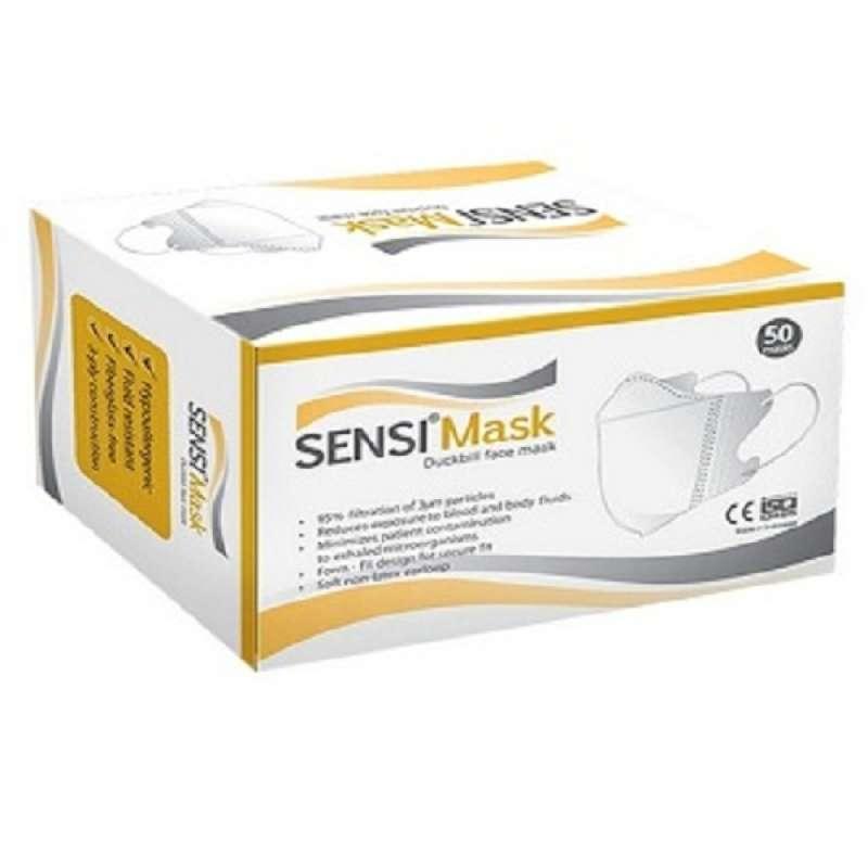 Masker Sensi Duckbill isi 50 pcs| Sensi duck Bill Face Mask | wajah