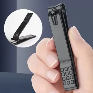 Gunting Kuku Hitam Black Besar Jumbo Stainless Manicure Pedicure