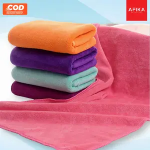 Handuk Microfiber Quickdry TaffHOME 35 x 75 cm Daya Serap Cepat - Biru