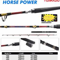 Gambar joran jigging tornado horse power pilihan 165 180 cm luat tarik paus dari pacific spot jakarta Kota Administrasi Jakarta Barat 1 Tokopedia