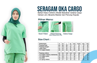Gambar Setelan OK Celana Cargo/Baju OKA Celana Cargo/Setelan OKA Model Cargo dari Rumahjahitid Kota Tangerang Selatan 2 Tokopedia