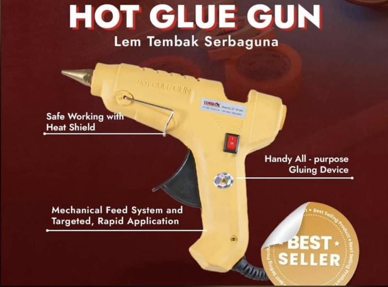 Glue gun tomeco NL 301/Hot melt glue gun listrik 3