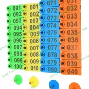 EAR TAG BERNOMER 100 unit (Per kelipatan 100)