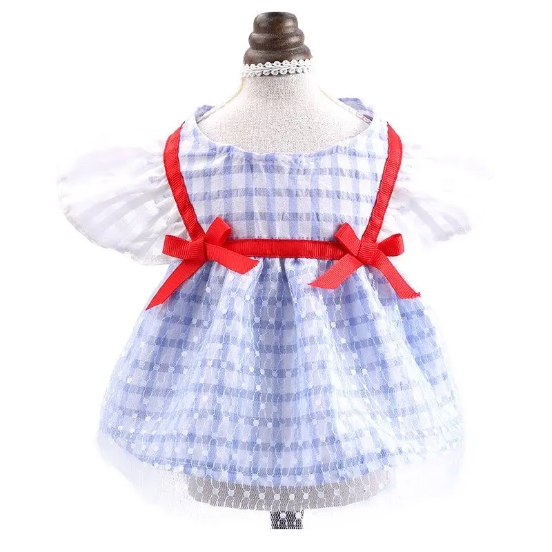 Bluebell premium dress (baju anjing kucing)