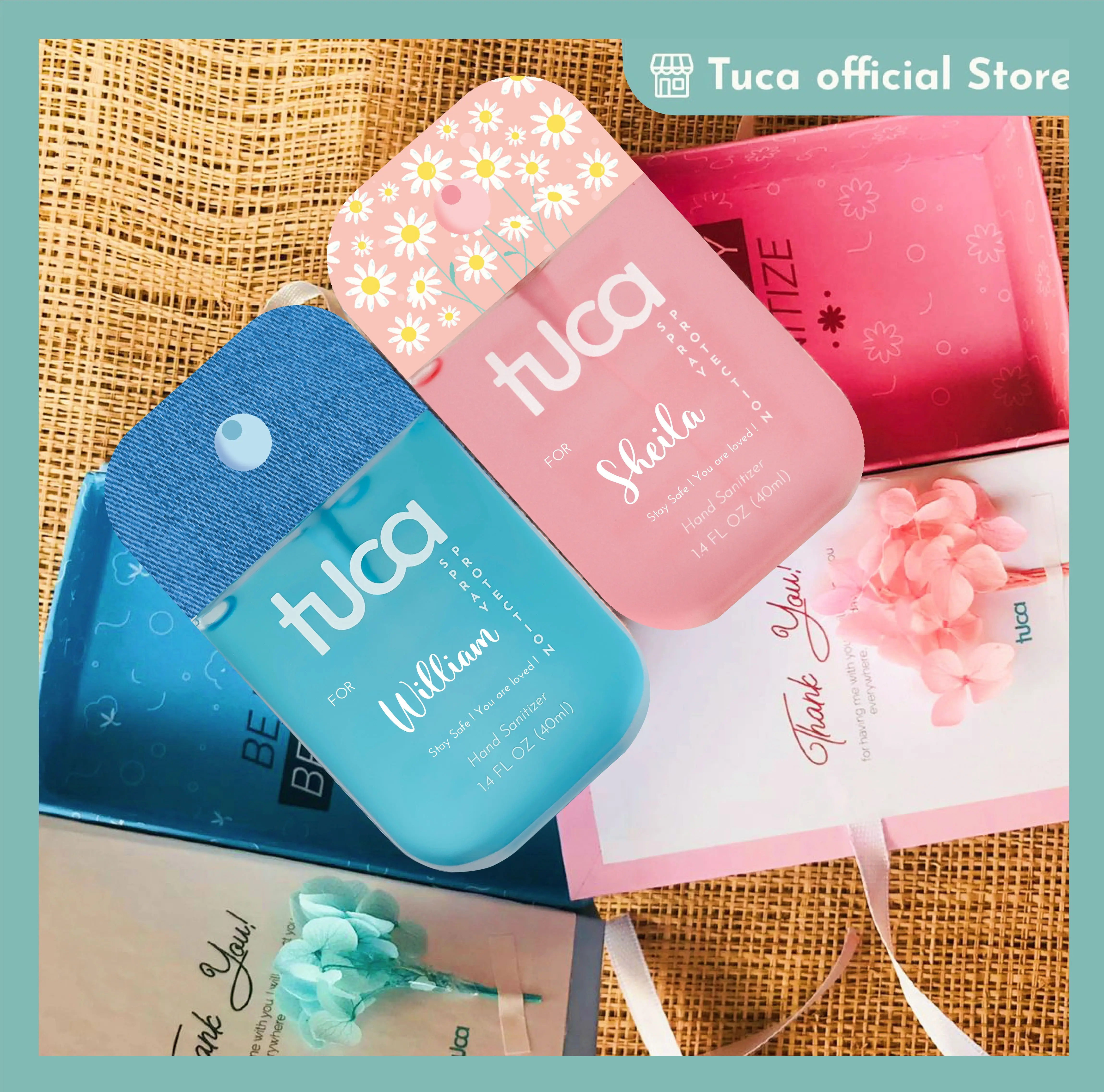 Custom Design TUCA - Ukir Nama atau LOGO