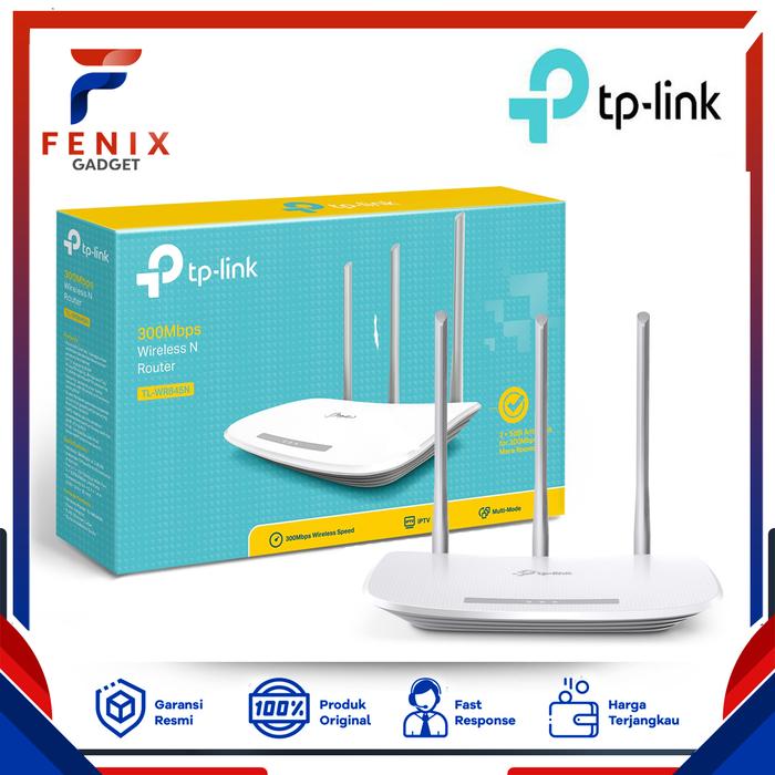 Gambar TP-LINK TL-WR845N 300Mbps Wireless N Router dari Fenix Gadget Kota Administrasi Jakarta Pusat Tokopedia