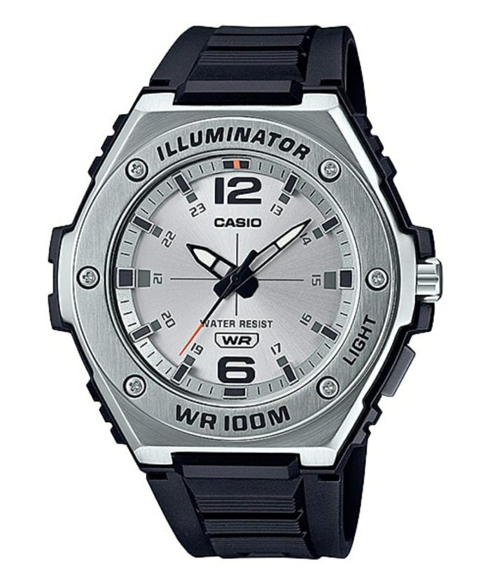 Gambar Jam Tangan Pria CASIO Digital Tali Karet Hitam MWA-100H-7A Original dari Ogytashop Kota Administrasi Jakarta Pusat Tokopedia