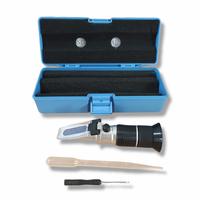 Gambar Alat Ukur Kadar Gula Refractometer 0-90% Brix Meter With ATC - B190031 dari Mediatech Travel Gadget Kota Administrasi Jakarta Utara 2 Tokopedia