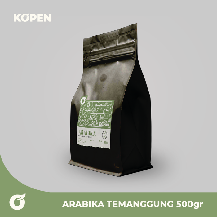Gambar Kopi Arabika Temanggung 500gr - Kopi Arabica Kualitas Ekspor dari Kopen Official Kota Semarang Tokopedia