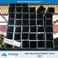 Gambar Besi Pipa Kotak 100/100 1.7mm (pt) dari Teguh tokobesi Kota Bandung 1 Tokopedia