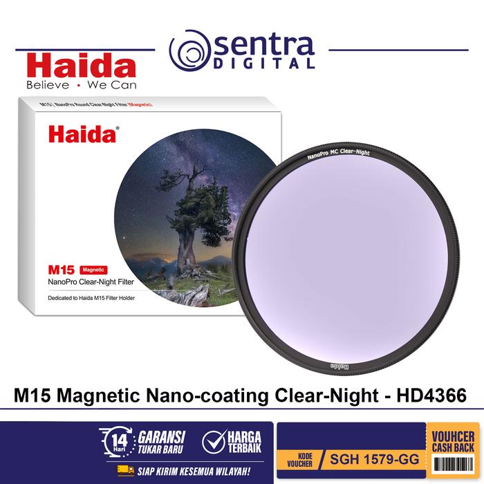 Gambar Haida M15 Magnetic Nano-coating Clear-Night - HD4366 dari Sentra Digital Kota Surabaya Tokopedia