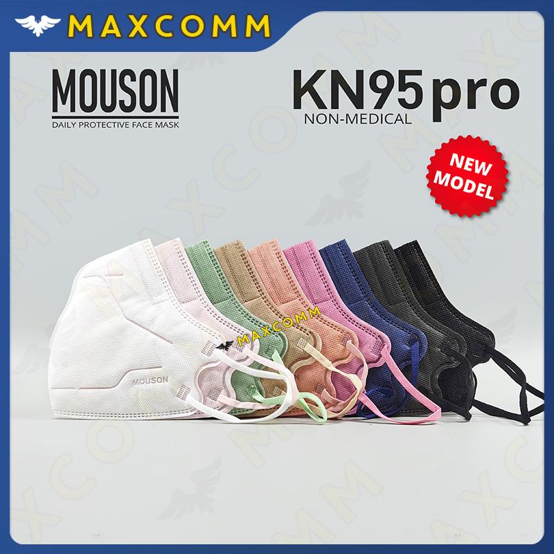 Masker Mouson KN95 Pro Garis Masker Non Medis Sekali Pakai - Dark Green GRS