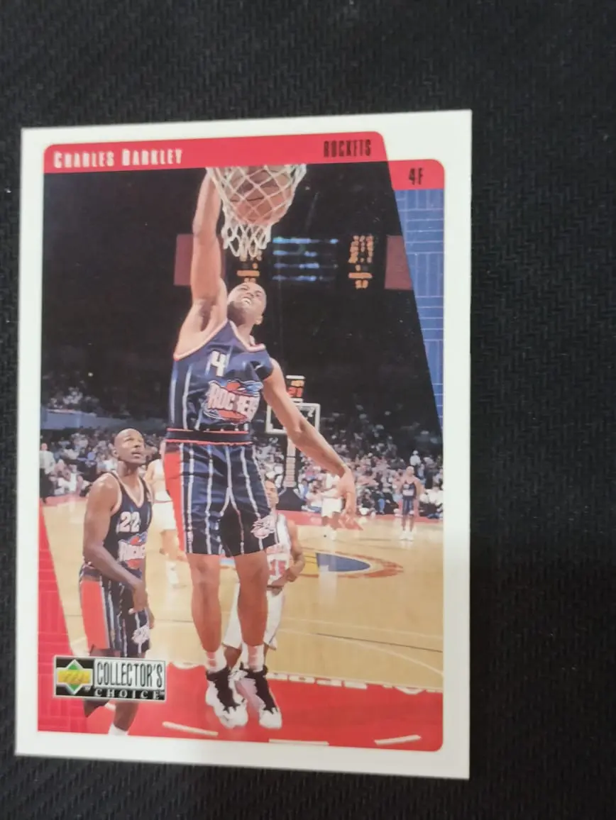 1997-98 Upper Deck Collector's Choice Charles Barkley basketball card