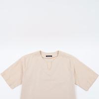 Gambar Dailyoutfits Kemeja Kurta Lengan Pendek Cream Khaki Premium Quality - XXL dari Daily Outfits DYO Kota Tangerang 3 Tokopedia