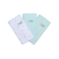 Gambar FLUFFY Bedong Bayi (Isi 3Pcs) BDG MIX SERIES NEWBORN - Biru dari PusatPerlengkapanBayi Kota Bandung 3 Tokopedia