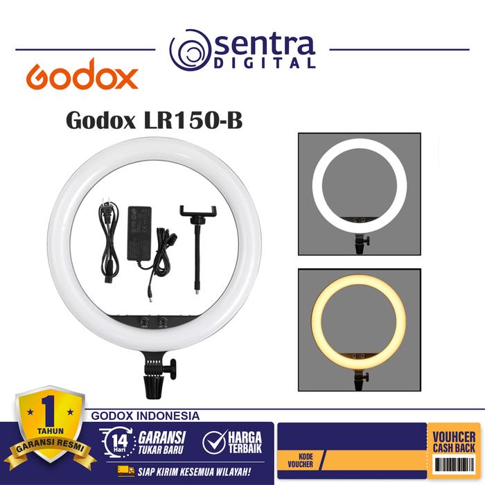 Gambar Godox LR150 Bi-Color LED Ring-Light 18 Inchi dari Sentra Digital Kota Surabaya Tokopedia