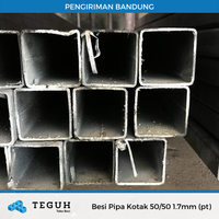 Gambar Besi Pipa Kotak 50/50 1.7mm (pt) dari Teguh tokobesi Kota Bandung 1 Tokopedia