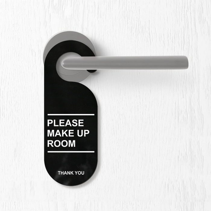Gambar Sign Please Make Up Room Gantung Pintu Kamar Akrilik + Sticker - INPI HOUSE dari INPI HOUSE Official Kota Bandung Tokopedia