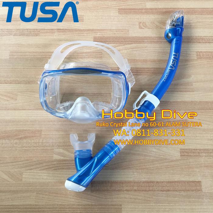 Gambar Tusa Imprex 3D DRY Adult Combo Mask Snokel UC3325 Alat Diving dari HOBBY DIVE Kota Tangerang Selatan Tokopedia