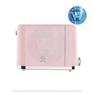 Kels Hayden Pemanggang Roti 870 Watt Toaster 730 - 870 Watt Pink