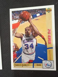 1991-92 UPPER DECK BASKETBALL-#345 CHARLES BARKLEY