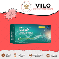 Gambar OZEN 10 MG / CETIRIZINE HCL / MEMBANTU MEREDAKAN GATAL DAN ALERGI dari VILO HEALTH &amp; BEAUTY Jakarta Barat 1 Tokopedia