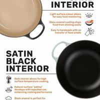 Gambar Le creuset signature 24 cm / 4.2L Dutch oven ORIGINAL PERANCIS dari Cast iron Indonesia Kota Bandung 2 Tokopedia
