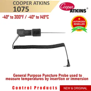 1075 Cooper Atkins Puncture Temperature Probe -40 To 300 Degree F